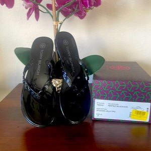 Tory Burch Studded Jelly Slippers